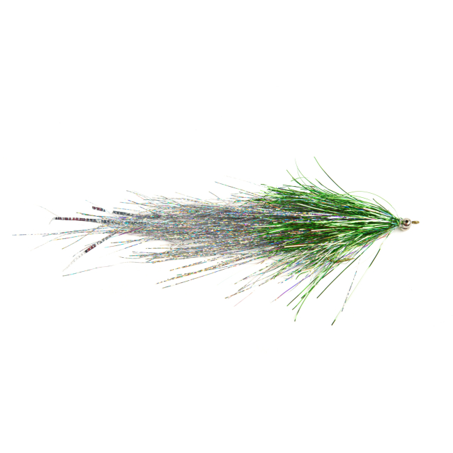 Flashabou Deceiver Green/Silver förtyngd