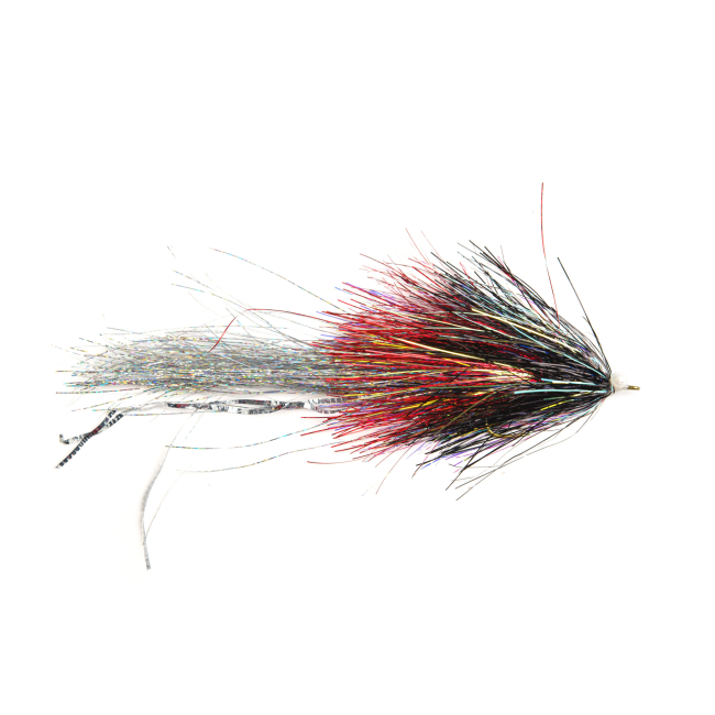 Flashabou Deceiver Svart/Röd/Silver förtyngd