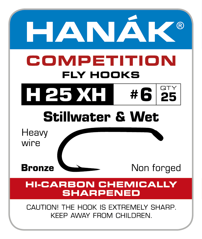Hanak H25XH Stillwater & Wet Barb Heavy Wire - Fly-Dressing