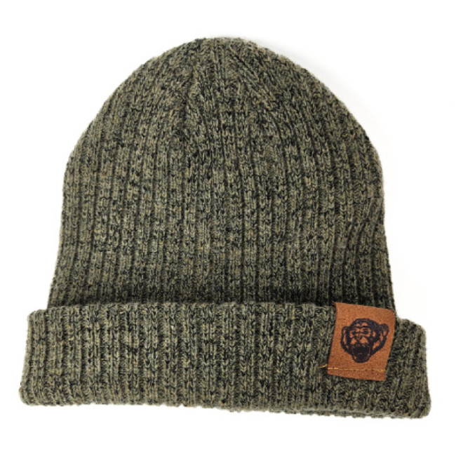 Wool Beanie - Green