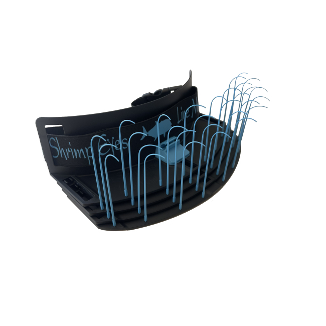 Easy Shrimp Eyes Linemaster - Black/Blue