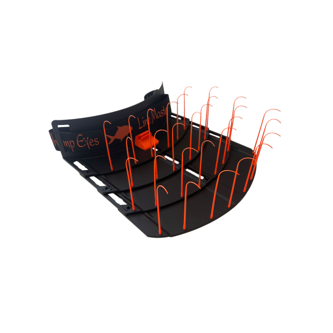 Easy Shrimp Eyes Linemaster - Black/Orange