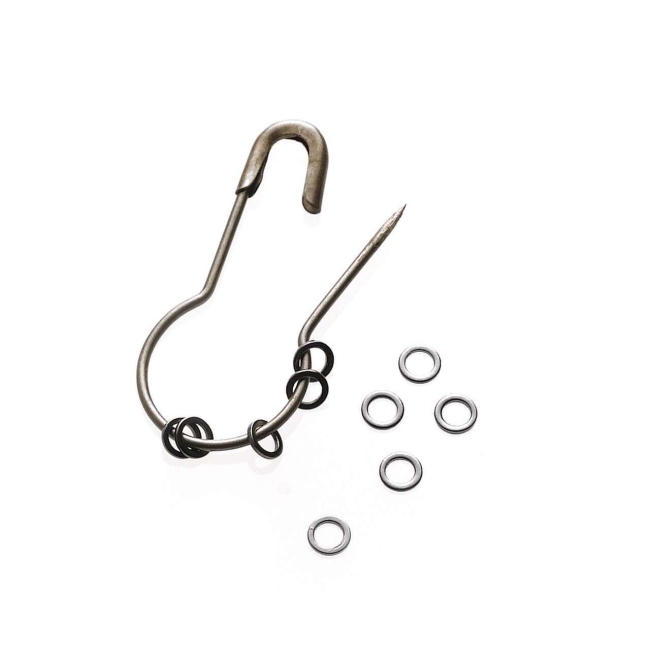 Tiemco TIPPET RING SS (OD:2.5mm)